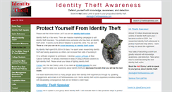 Desktop Screenshot of idtheftawareness.com